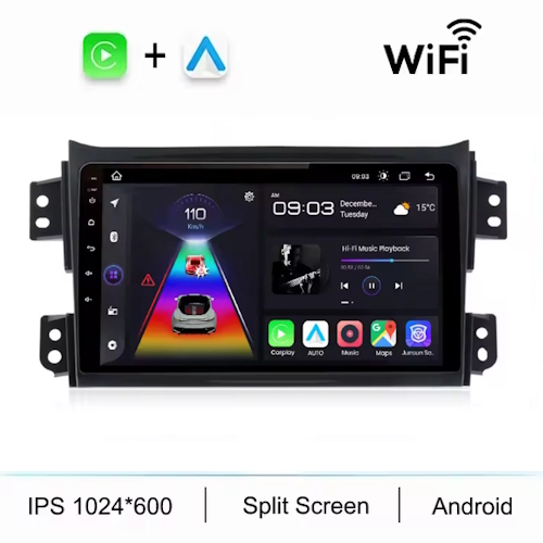 Carplay Autoradio voor Opel Agila & Suzuki Splash